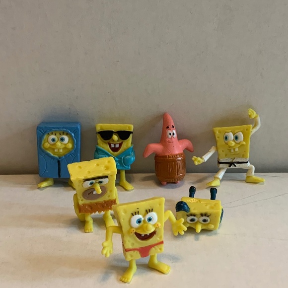 SpongeBob SquarePants Figure Set of 7 - Picture 1 of 5